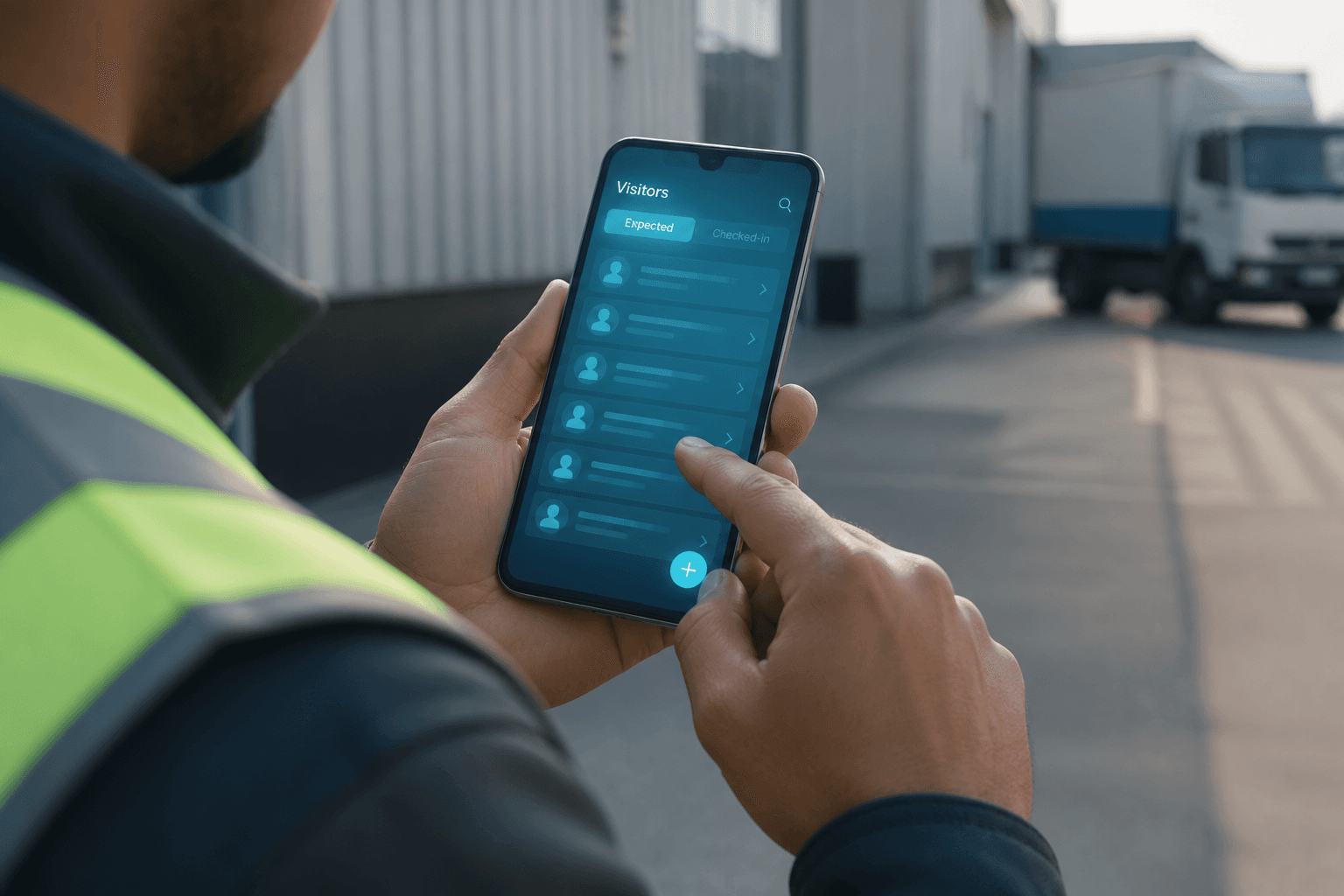 Mobile visitor app
