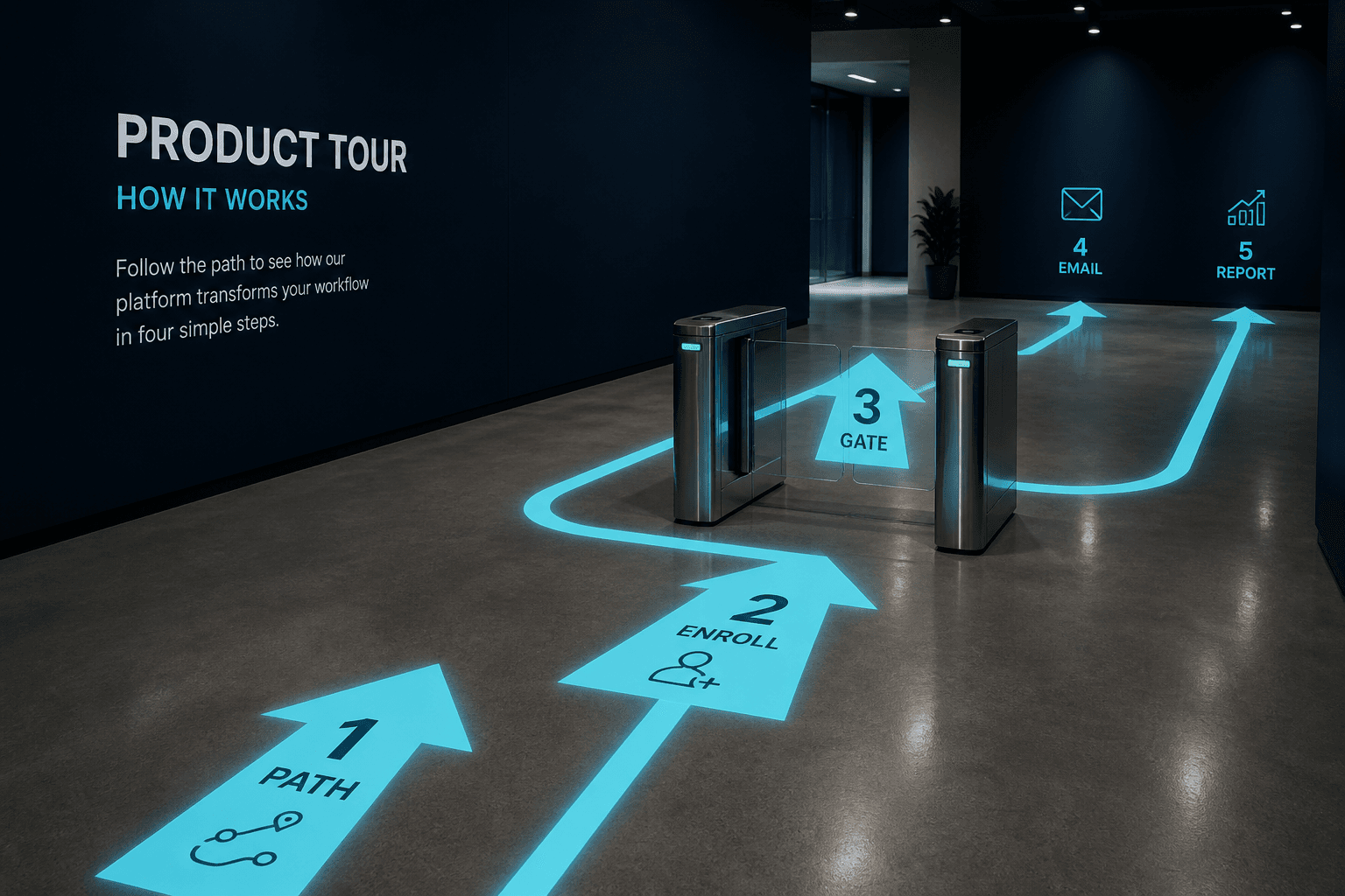 Product tour — how it works