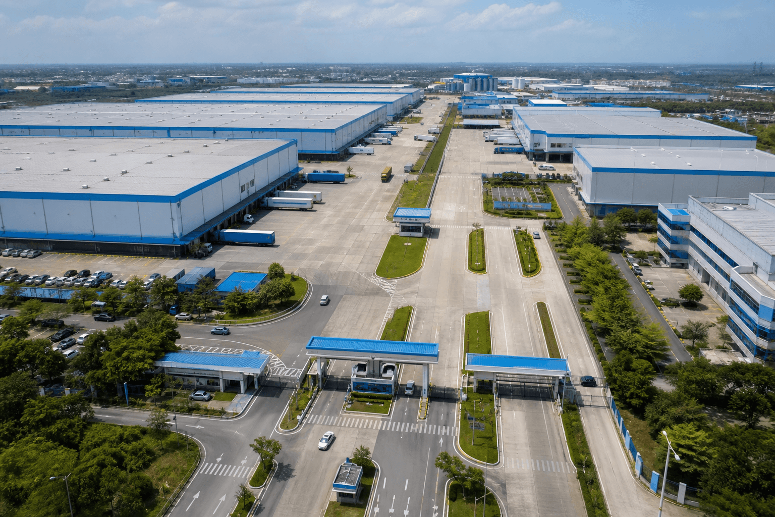 Warehouses & campuses